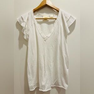 Maeve Flutter Sleeve Top